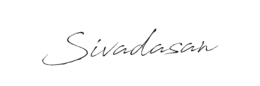 Use a signature maker to create a handwritten signature online. With this signature software, you can design (Antro_Vectra) your own signature for name Sivadasan. Sivadasan signature style 6 images and pictures png