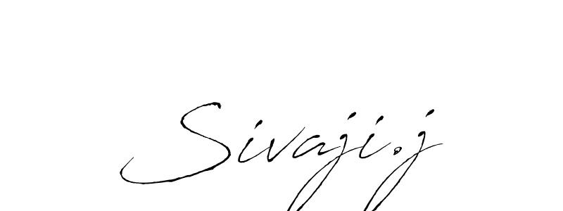 You should practise on your own different ways (Antro_Vectra) to write your name (Sivaji.j) in signature. don't let someone else do it for you. Sivaji.j signature style 6 images and pictures png