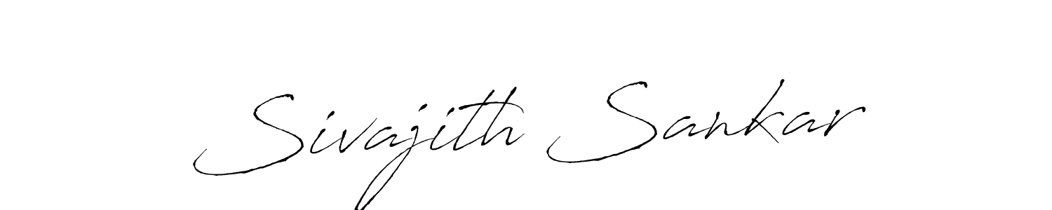 Antro_Vectra is a professional signature style that is perfect for those who want to add a touch of class to their signature. It is also a great choice for those who want to make their signature more unique. Get Sivajith Sankar name to fancy signature for free. Sivajith Sankar signature style 6 images and pictures png