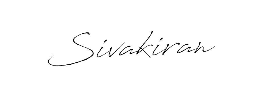 How to make Sivakiran signature? Antro_Vectra is a professional autograph style. Create handwritten signature for Sivakiran name. Sivakiran signature style 6 images and pictures png