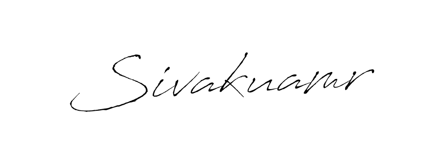 Create a beautiful signature design for name Sivakuamr. With this signature (Antro_Vectra) fonts, you can make a handwritten signature for free. Sivakuamr signature style 6 images and pictures png