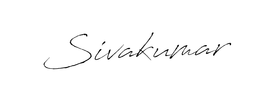 How to make Sivakumar name signature. Use Antro_Vectra style for creating short signs online. This is the latest handwritten sign. Sivakumar signature style 6 images and pictures png