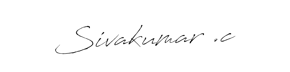 How to Draw Sivakumar .c signature style? Antro_Vectra is a latest design signature styles for name Sivakumar .c. Sivakumar .c signature style 6 images and pictures png