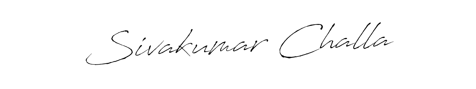 It looks lik you need a new signature style for name Sivakumar Challa. Design unique handwritten (Antro_Vectra) signature with our free signature maker in just a few clicks. Sivakumar Challa signature style 6 images and pictures png