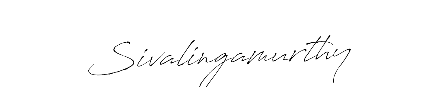 Design your own signature with our free online signature maker. With this signature software, you can create a handwritten (Antro_Vectra) signature for name Sivalingamurthy. Sivalingamurthy signature style 6 images and pictures png
