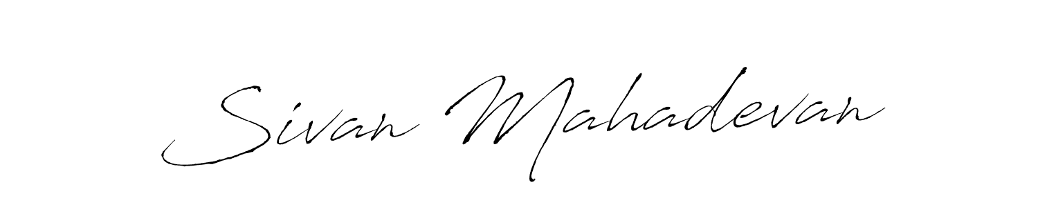 See photos of Sivan Mahadevan official signature by Spectra . Check more albums & portfolios. Read reviews & check more about Antro_Vectra font. Sivan Mahadevan signature style 6 images and pictures png