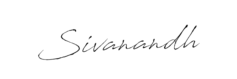 How to make Sivanandh name signature. Use Antro_Vectra style for creating short signs online. This is the latest handwritten sign. Sivanandh signature style 6 images and pictures png