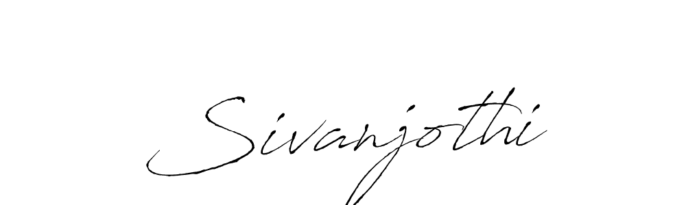 How to make Sivanjothi name signature. Use Antro_Vectra style for creating short signs online. This is the latest handwritten sign. Sivanjothi signature style 6 images and pictures png
