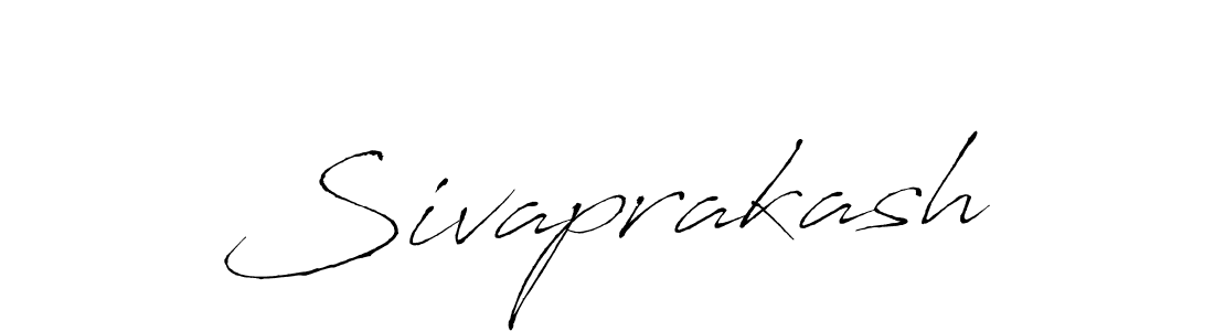 Create a beautiful signature design for name Sivaprakash. With this signature (Antro_Vectra) fonts, you can make a handwritten signature for free. Sivaprakash signature style 6 images and pictures png