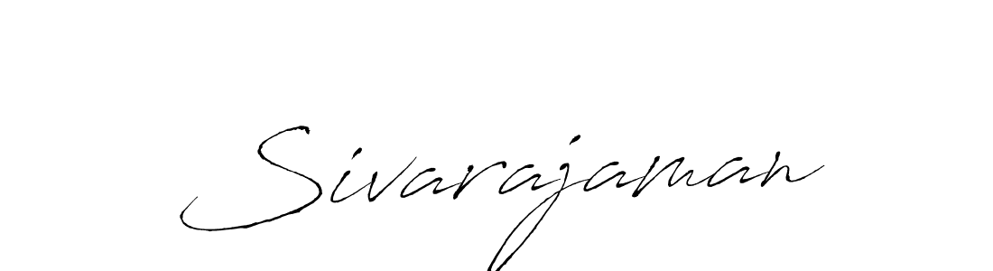 Design your own signature with our free online signature maker. With this signature software, you can create a handwritten (Antro_Vectra) signature for name Sivarajaman. Sivarajaman signature style 6 images and pictures png
