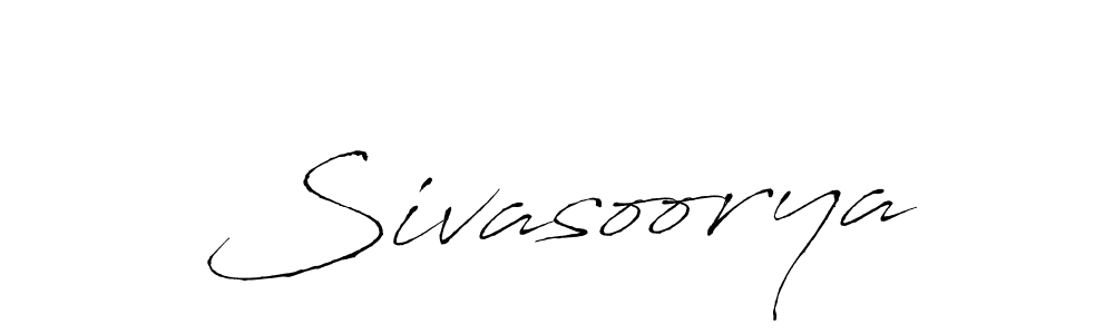You should practise on your own different ways (Antro_Vectra) to write your name (Sivasoorya) in signature. don't let someone else do it for you. Sivasoorya signature style 6 images and pictures png