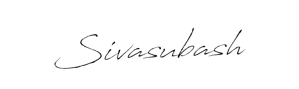 Create a beautiful signature design for name Sivasubash. With this signature (Antro_Vectra) fonts, you can make a handwritten signature for free. Sivasubash signature style 6 images and pictures png