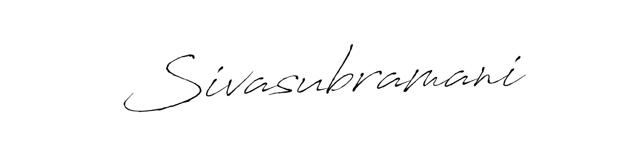 It looks lik you need a new signature style for name Sivasubramani. Design unique handwritten (Antro_Vectra) signature with our free signature maker in just a few clicks. Sivasubramani signature style 6 images and pictures png