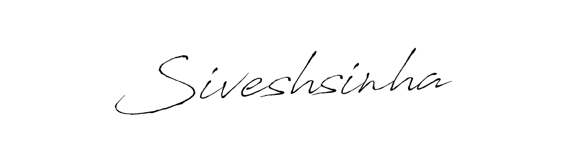Design your own signature with our free online signature maker. With this signature software, you can create a handwritten (Antro_Vectra) signature for name Siveshsinha. Siveshsinha signature style 6 images and pictures png