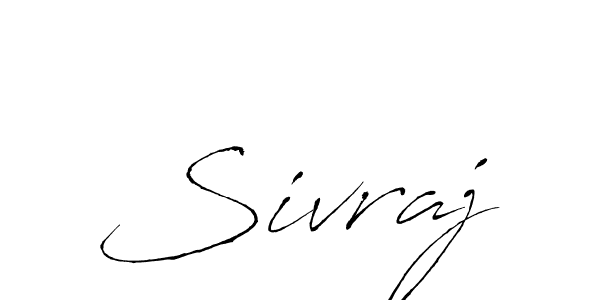 Design your own signature with our free online signature maker. With this signature software, you can create a handwritten (Antro_Vectra) signature for name Sivraj. Sivraj signature style 6 images and pictures png