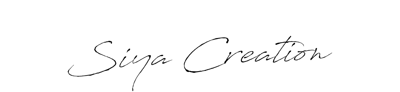 Here are the top 10 professional signature styles for the name Siya Creation. These are the best autograph styles you can use for your name. Siya Creation signature style 6 images and pictures png