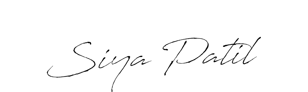 This is the best signature style for the Siya Patil name. Also you like these signature font (Antro_Vectra). Mix name signature. Siya Patil signature style 6 images and pictures png