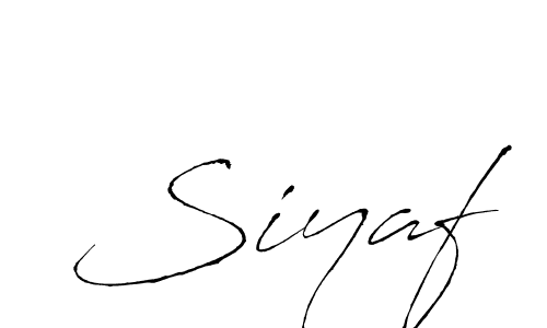 It looks lik you need a new signature style for name Siyaf. Design unique handwritten (Antro_Vectra) signature with our free signature maker in just a few clicks. Siyaf signature style 6 images and pictures png