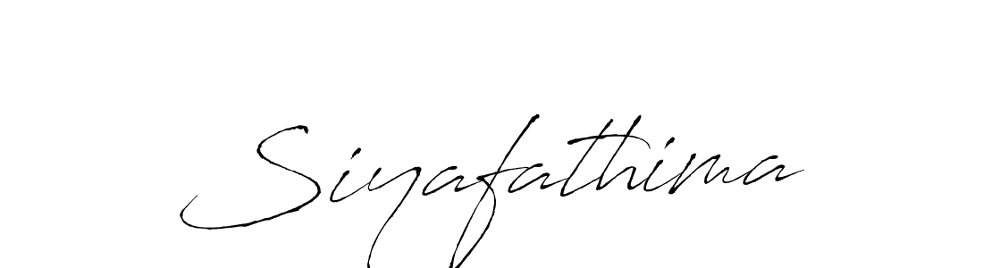 Also we have Siyafathima name is the best signature style. Create professional handwritten signature collection using Antro_Vectra autograph style. Siyafathima signature style 6 images and pictures png