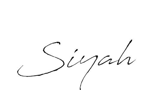Make a beautiful signature design for name Siyah. Use this online signature maker to create a handwritten signature for free. Siyah signature style 6 images and pictures png