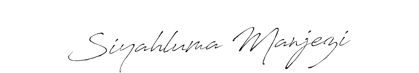 Also You can easily find your signature by using the search form. We will create Siyahluma Manjezi name handwritten signature images for you free of cost using Antro_Vectra sign style. Siyahluma Manjezi signature style 6 images and pictures png
