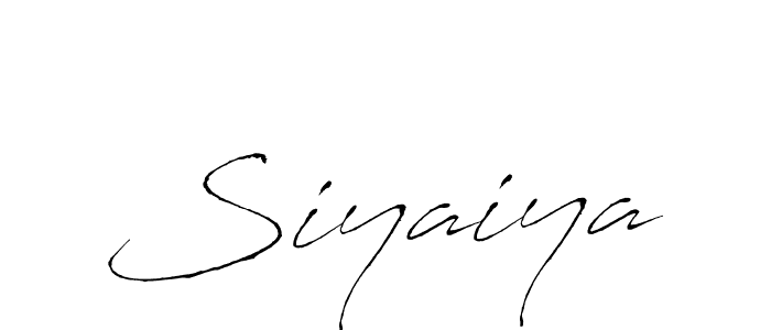 Also You can easily find your signature by using the search form. We will create Siyaiya name handwritten signature images for you free of cost using Antro_Vectra sign style. Siyaiya signature style 6 images and pictures png