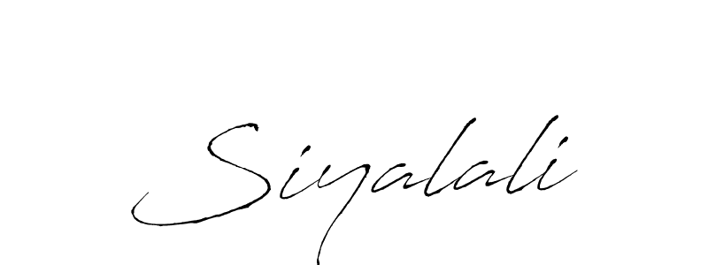 Create a beautiful signature design for name Siyalali. With this signature (Antro_Vectra) fonts, you can make a handwritten signature for free. Siyalali signature style 6 images and pictures png
