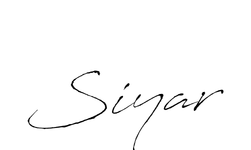 How to make Siyar signature? Antro_Vectra is a professional autograph style. Create handwritten signature for Siyar name. Siyar signature style 6 images and pictures png