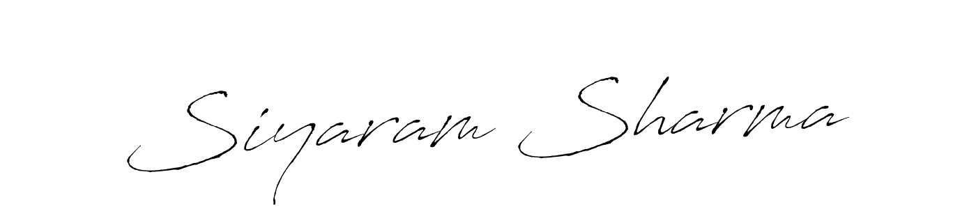 You should practise on your own different ways (Antro_Vectra) to write your name (Siyaram Sharma) in signature. don't let someone else do it for you. Siyaram Sharma signature style 6 images and pictures png