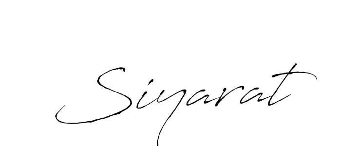 Design your own signature with our free online signature maker. With this signature software, you can create a handwritten (Antro_Vectra) signature for name Siyarat. Siyarat signature style 6 images and pictures png