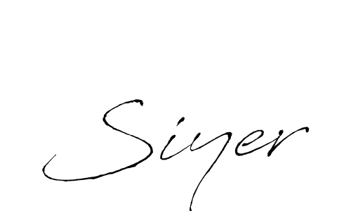 Antro_Vectra is a professional signature style that is perfect for those who want to add a touch of class to their signature. It is also a great choice for those who want to make their signature more unique. Get Siyer name to fancy signature for free. Siyer signature style 6 images and pictures png