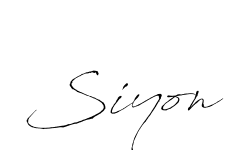 Also You can easily find your signature by using the search form. We will create Siyon name handwritten signature images for you free of cost using Antro_Vectra sign style. Siyon signature style 6 images and pictures png