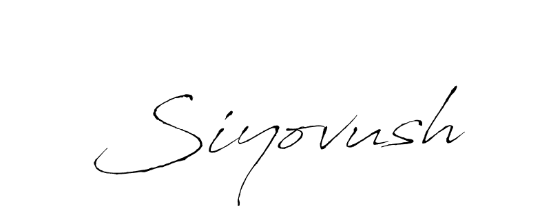 Use a signature maker to create a handwritten signature online. With this signature software, you can design (Antro_Vectra) your own signature for name Siyovush. Siyovush signature style 6 images and pictures png