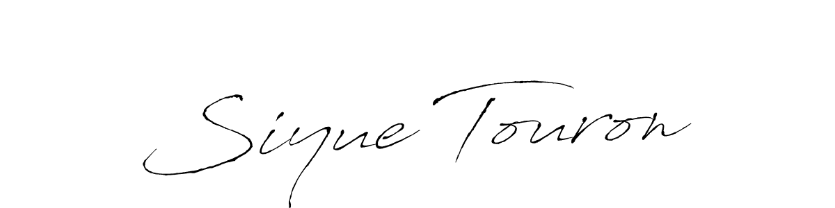 Similarly Antro_Vectra is the best handwritten signature design. Signature creator online .You can use it as an online autograph creator for name Siyue Touron. Siyue Touron signature style 6 images and pictures png