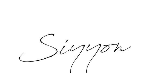 It looks lik you need a new signature style for name Siyyon. Design unique handwritten (Antro_Vectra) signature with our free signature maker in just a few clicks. Siyyon signature style 6 images and pictures png