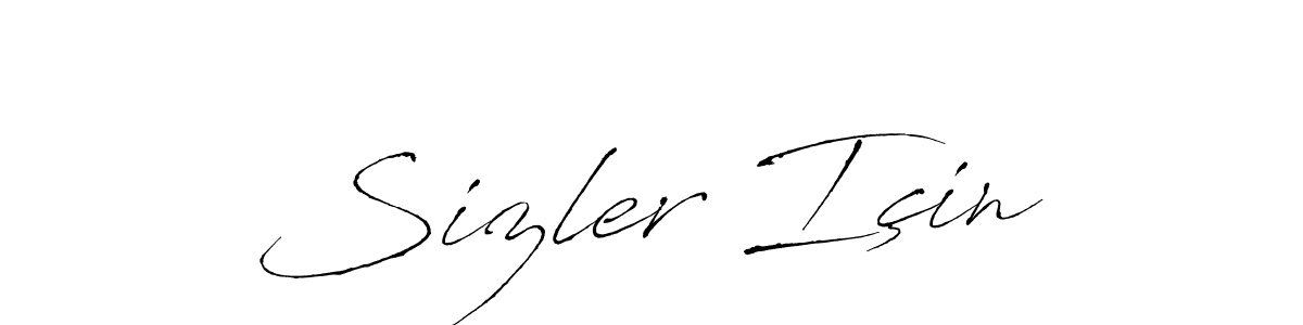 Design your own signature with our free online signature maker. With this signature software, you can create a handwritten (Antro_Vectra) signature for name Sizler Için. Sizler Için signature style 6 images and pictures png