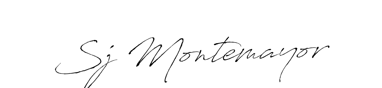Make a short Sj Montemayor signature style. Manage your documents anywhere anytime using Antro_Vectra. Create and add eSignatures, submit forms, share and send files easily. Sj Montemayor signature style 6 images and pictures png