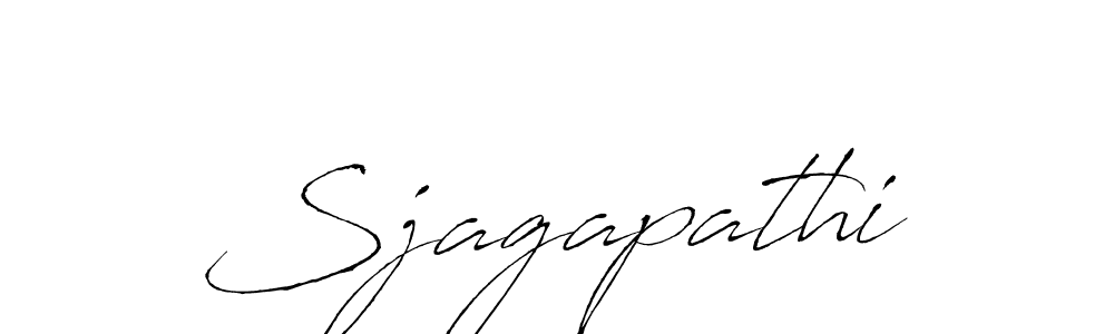 Antro_Vectra is a professional signature style that is perfect for those who want to add a touch of class to their signature. It is also a great choice for those who want to make their signature more unique. Get Sjagapathi name to fancy signature for free. Sjagapathi signature style 6 images and pictures png