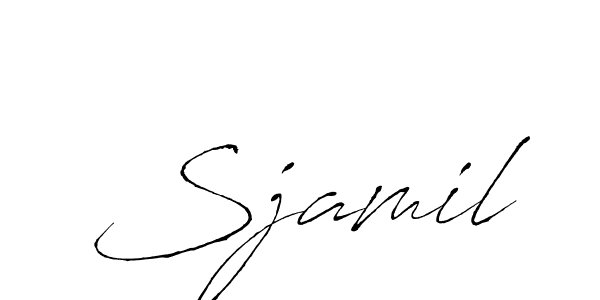 How to Draw Sjamil signature style? Antro_Vectra is a latest design signature styles for name Sjamil. Sjamil signature style 6 images and pictures png