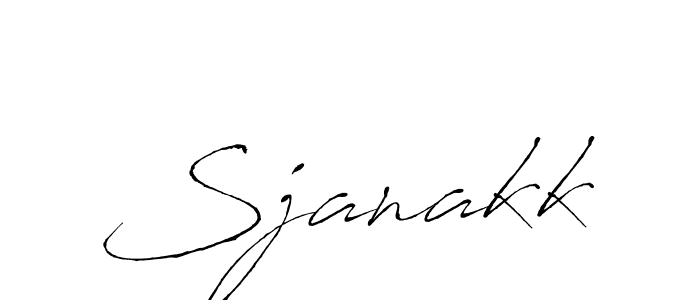 Make a beautiful signature design for name Sjanakk. Use this online signature maker to create a handwritten signature for free. Sjanakk signature style 6 images and pictures png