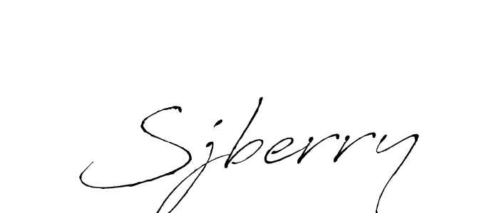 Also we have Sjberry name is the best signature style. Create professional handwritten signature collection using Antro_Vectra autograph style. Sjberry signature style 6 images and pictures png