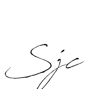 Also we have Sjc name is the best signature style. Create professional handwritten signature collection using Antro_Vectra autograph style. Sjc signature style 6 images and pictures png