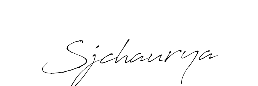 This is the best signature style for the Sjchaurya name. Also you like these signature font (Antro_Vectra). Mix name signature. Sjchaurya signature style 6 images and pictures png