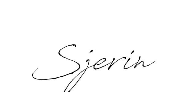 It looks lik you need a new signature style for name Sjerin. Design unique handwritten (Antro_Vectra) signature with our free signature maker in just a few clicks. Sjerin signature style 6 images and pictures png
