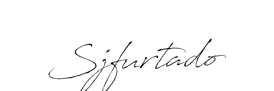 Create a beautiful signature design for name Sjfurtado. With this signature (Antro_Vectra) fonts, you can make a handwritten signature for free. Sjfurtado signature style 6 images and pictures png