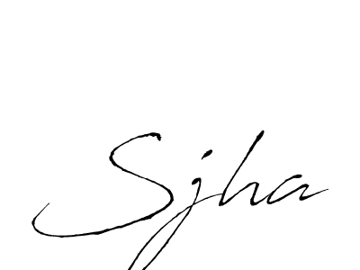 Sjha stylish signature style. Best Handwritten Sign (Antro_Vectra) for my name. Handwritten Signature Collection Ideas for my name Sjha. Sjha signature style 6 images and pictures png