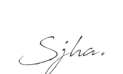 Make a beautiful signature design for name Sjha.. Use this online signature maker to create a handwritten signature for free. Sjha. signature style 6 images and pictures png