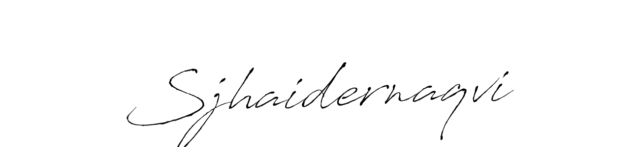 It looks lik you need a new signature style for name Sjhaidernaqvi. Design unique handwritten (Antro_Vectra) signature with our free signature maker in just a few clicks. Sjhaidernaqvi signature style 6 images and pictures png