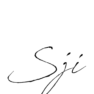 Also we have Sji name is the best signature style. Create professional handwritten signature collection using Antro_Vectra autograph style. Sji signature style 6 images and pictures png