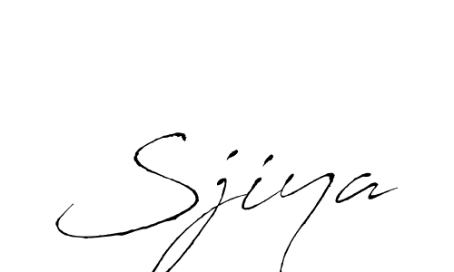 Sjiya stylish signature style. Best Handwritten Sign (Antro_Vectra) for my name. Handwritten Signature Collection Ideas for my name Sjiya. Sjiya signature style 6 images and pictures png